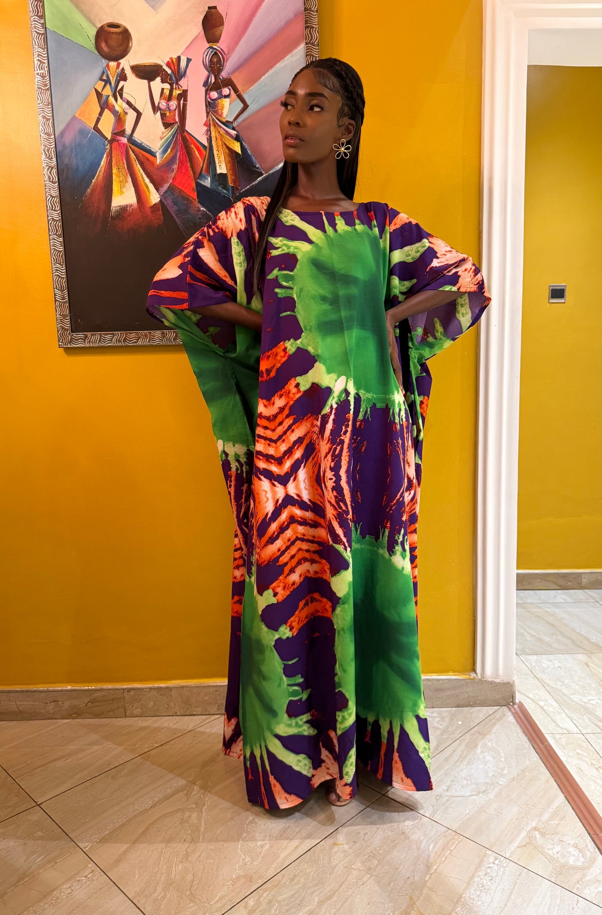 Brendan Bubu Kaftan with pockets