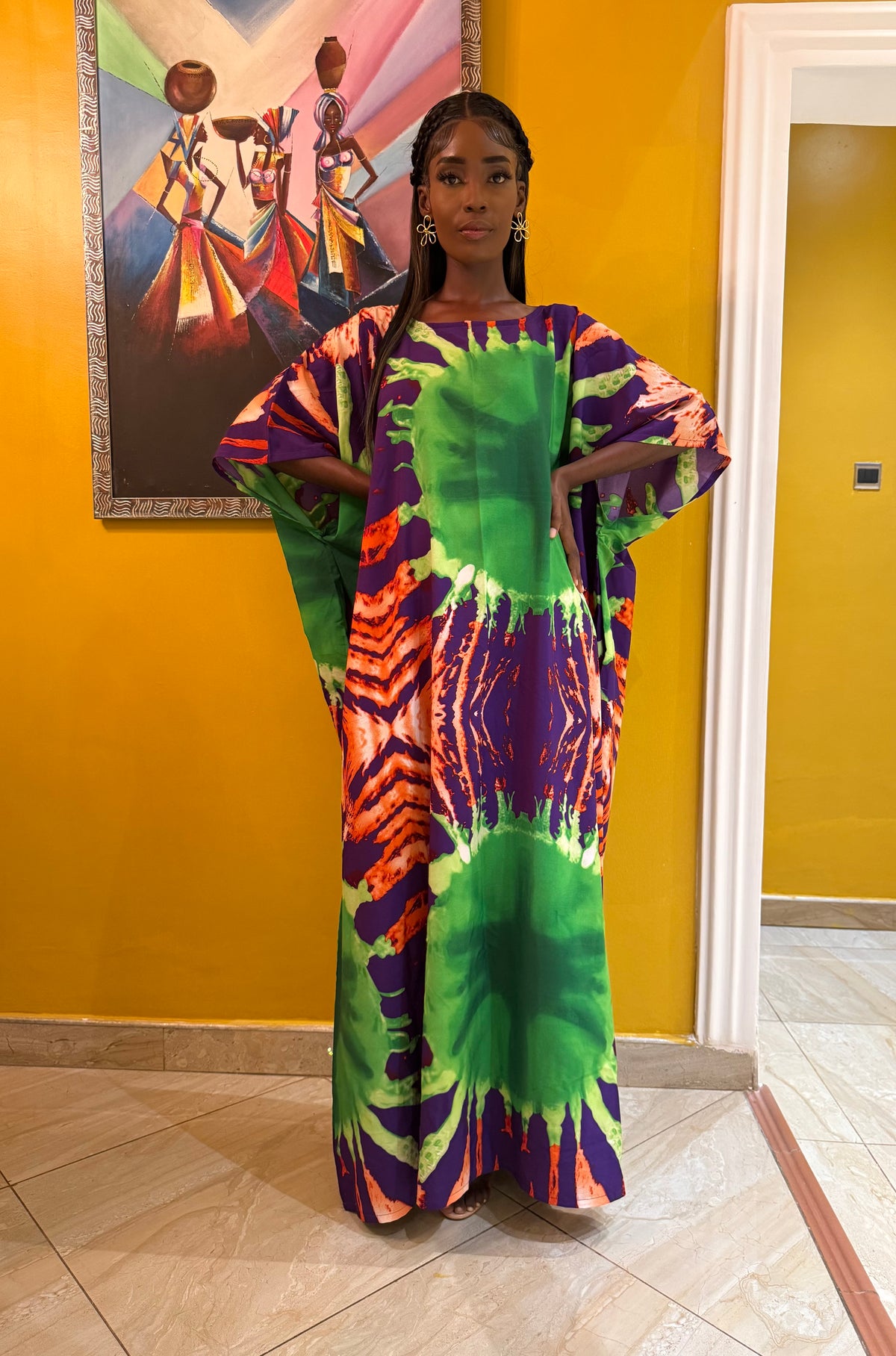 Brendan Bubu Kaftan with pockets