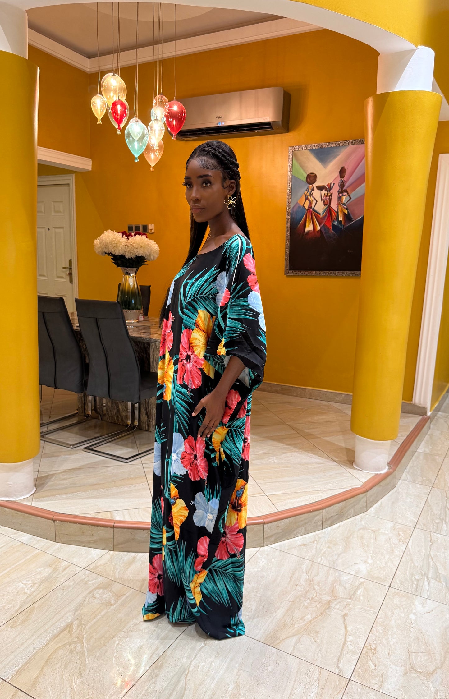 Frane Bubu Kaftan with pockets