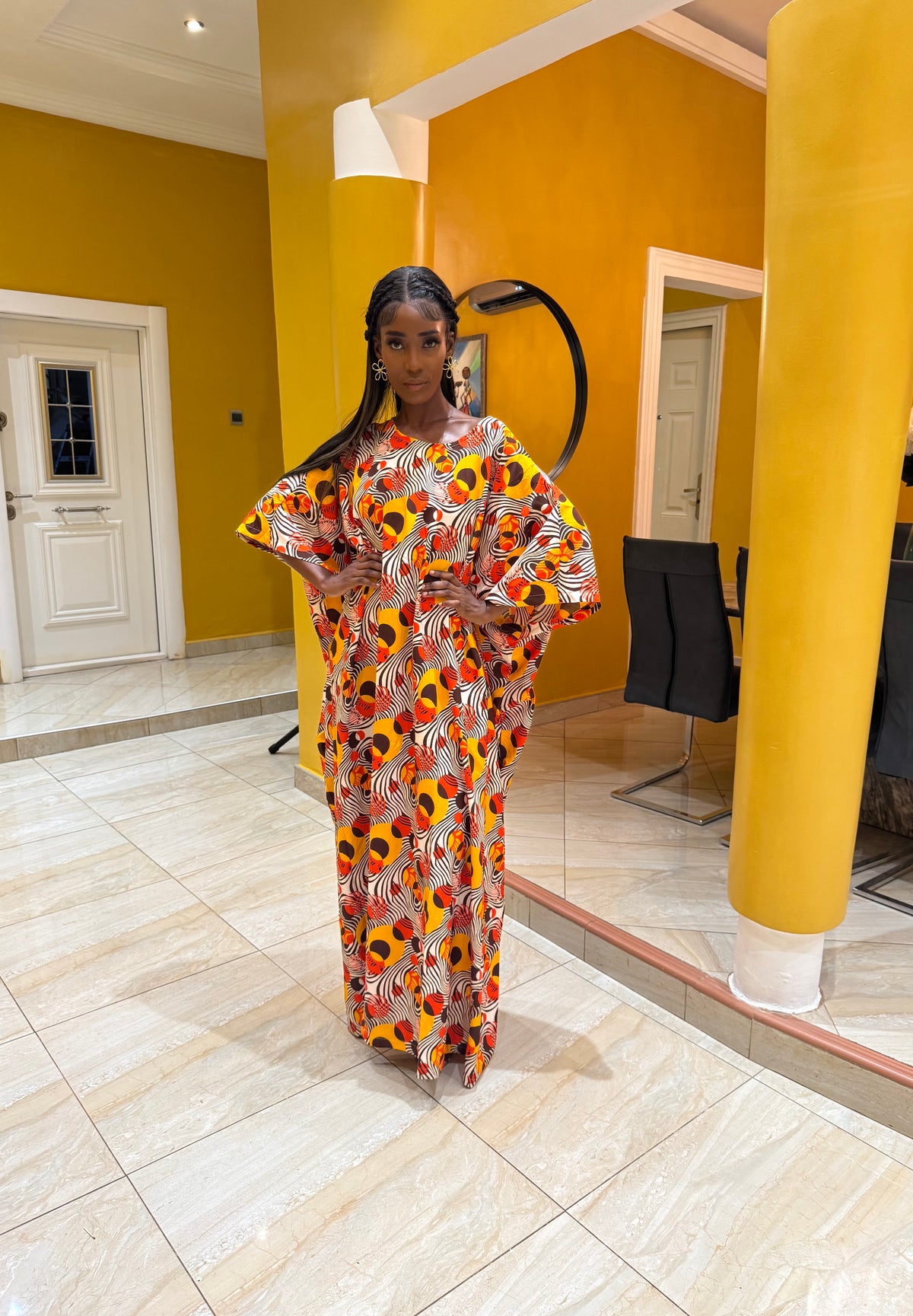 Mayie Bubu Kaftan with pockets