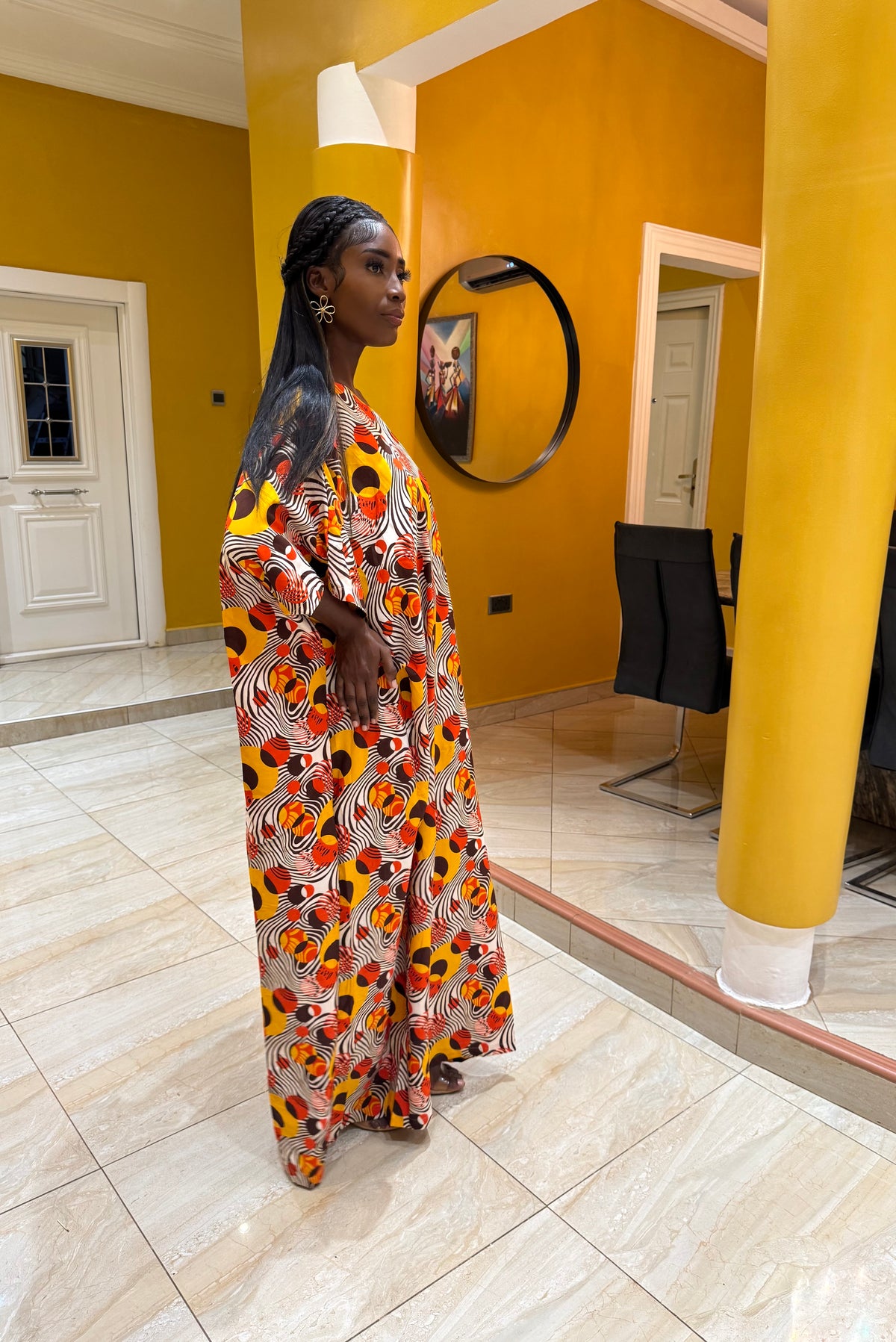 Mayie Bubu Kaftan with pockets