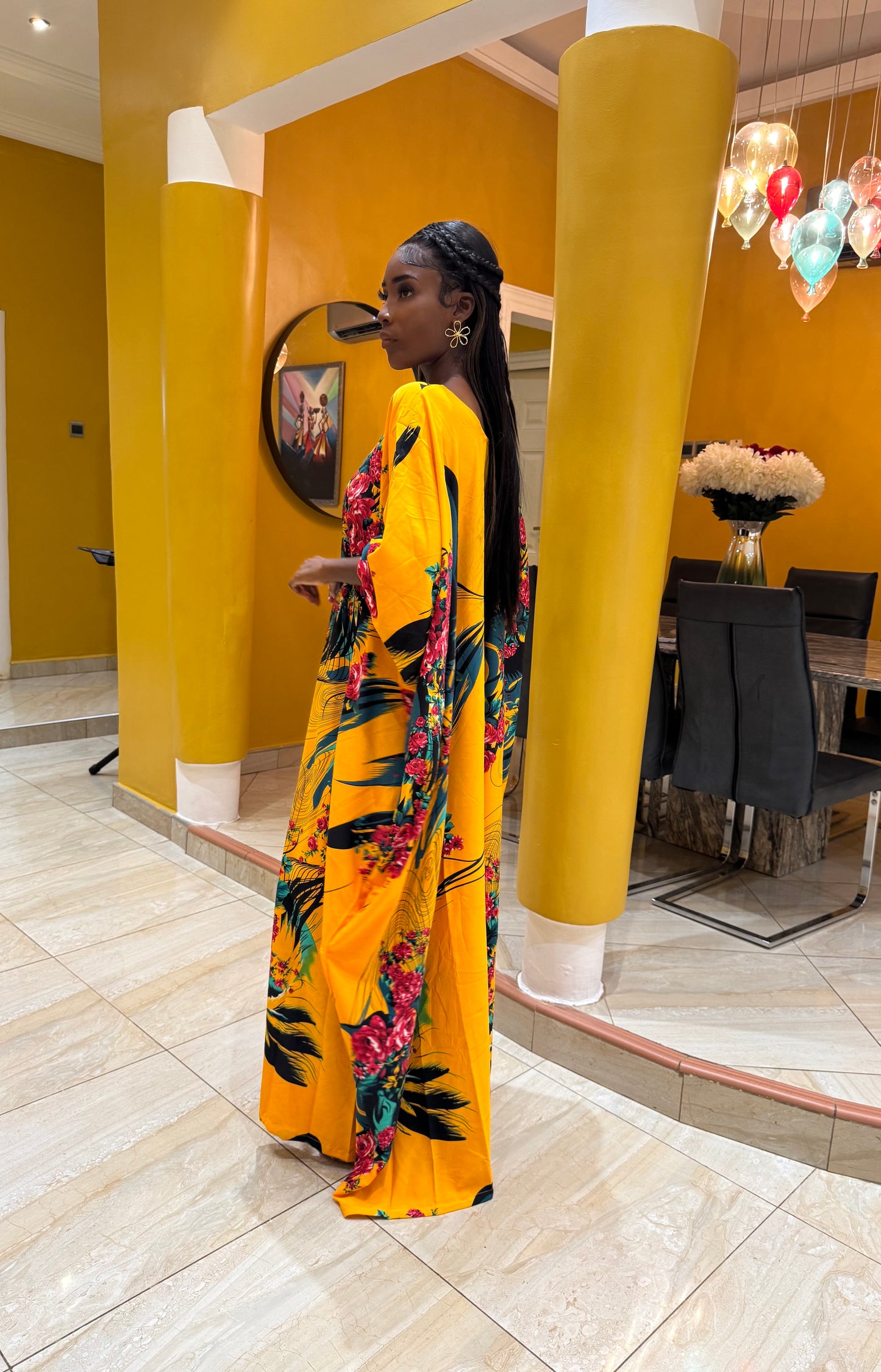 Beriba Bubu Kaftan with pockets