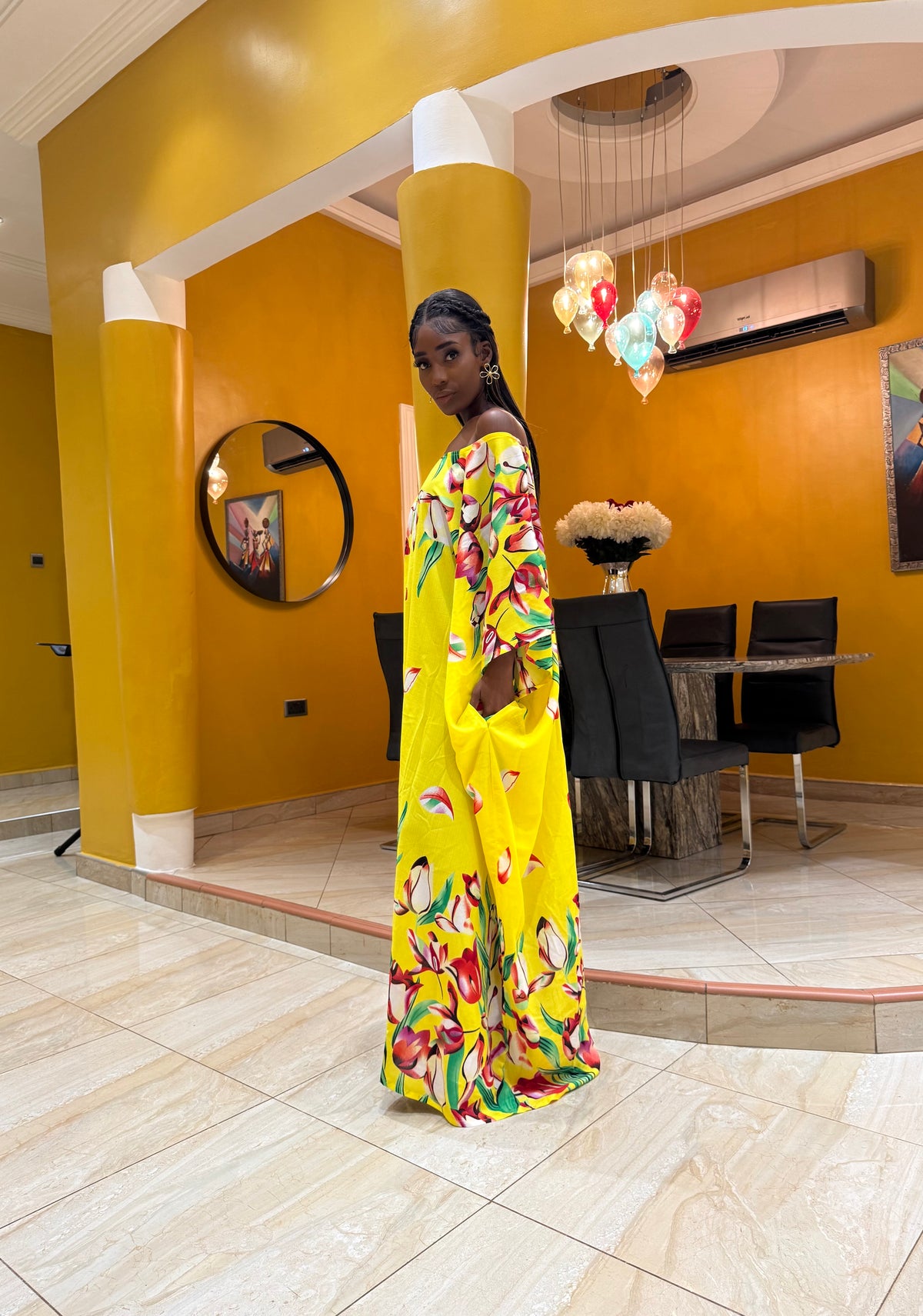 Ceriye Bubu Kaftan with pockets
