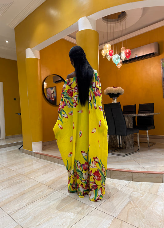 Ceriye Bubu Kaftan with pockets
