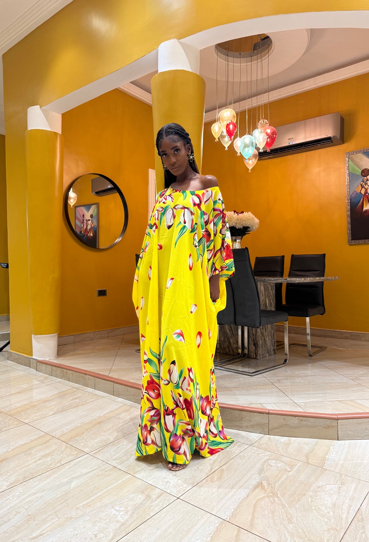 Ceriye Bubu Kaftan with pockets