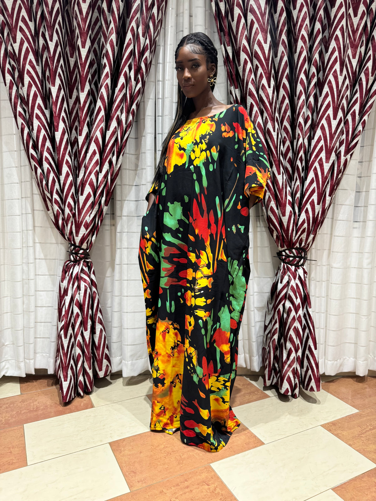 Dayor Bubu Kaftan with pockets