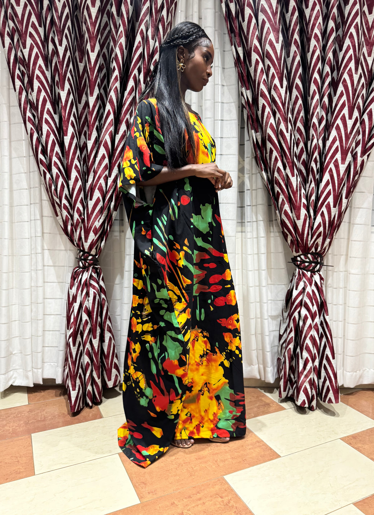 Dayor Bubu Kaftan with pockets