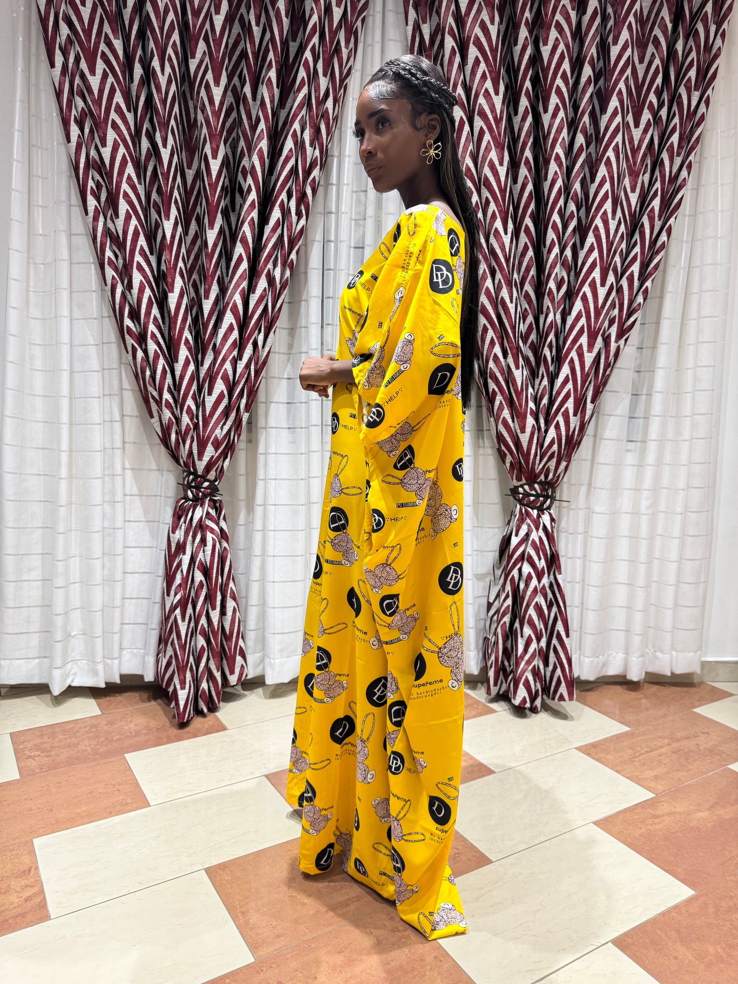 Dolei Bubu Kaftan with pockets