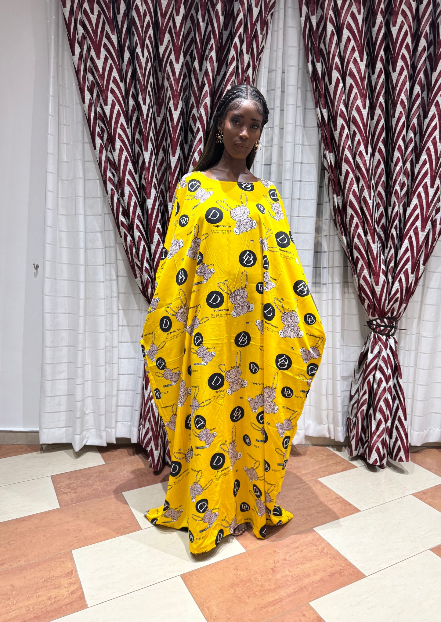 Dolei Bubu Kaftan with pockets