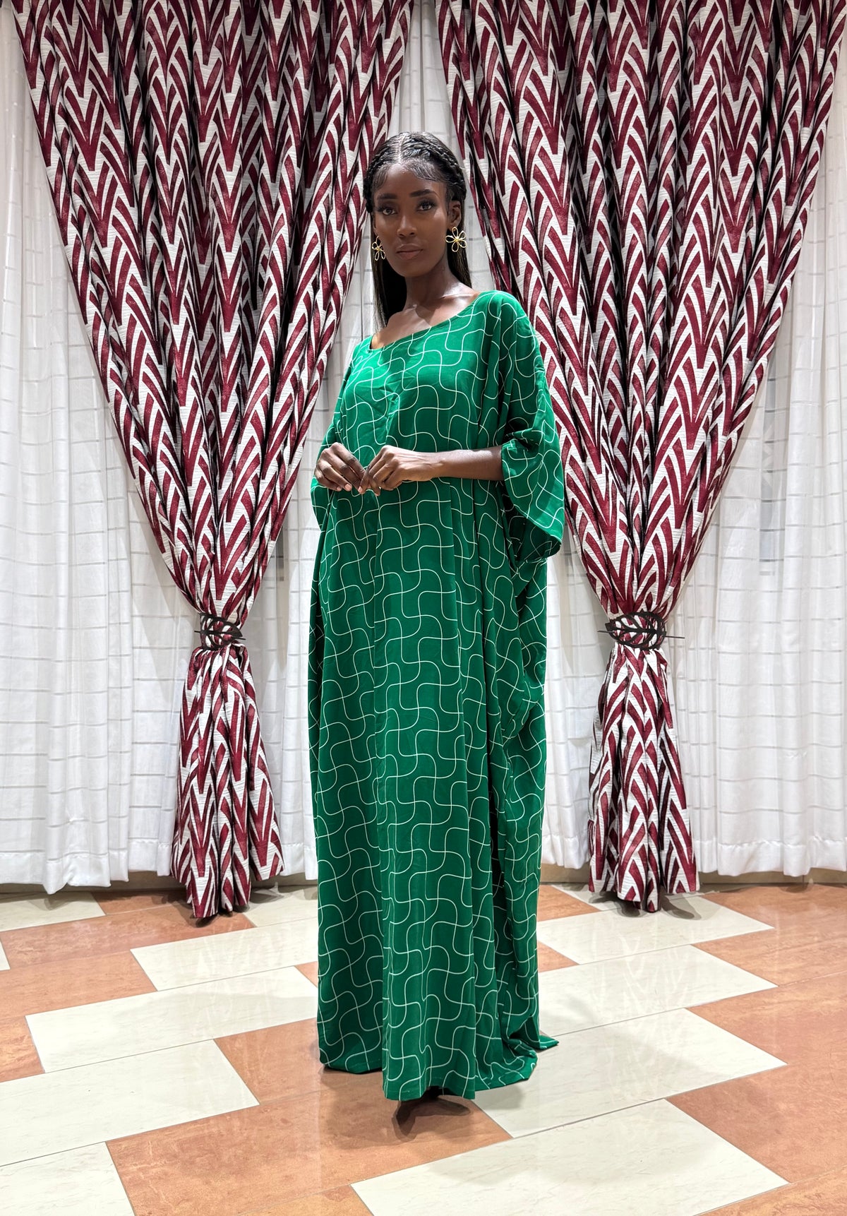 Poute Bubu Kaftan with pockets