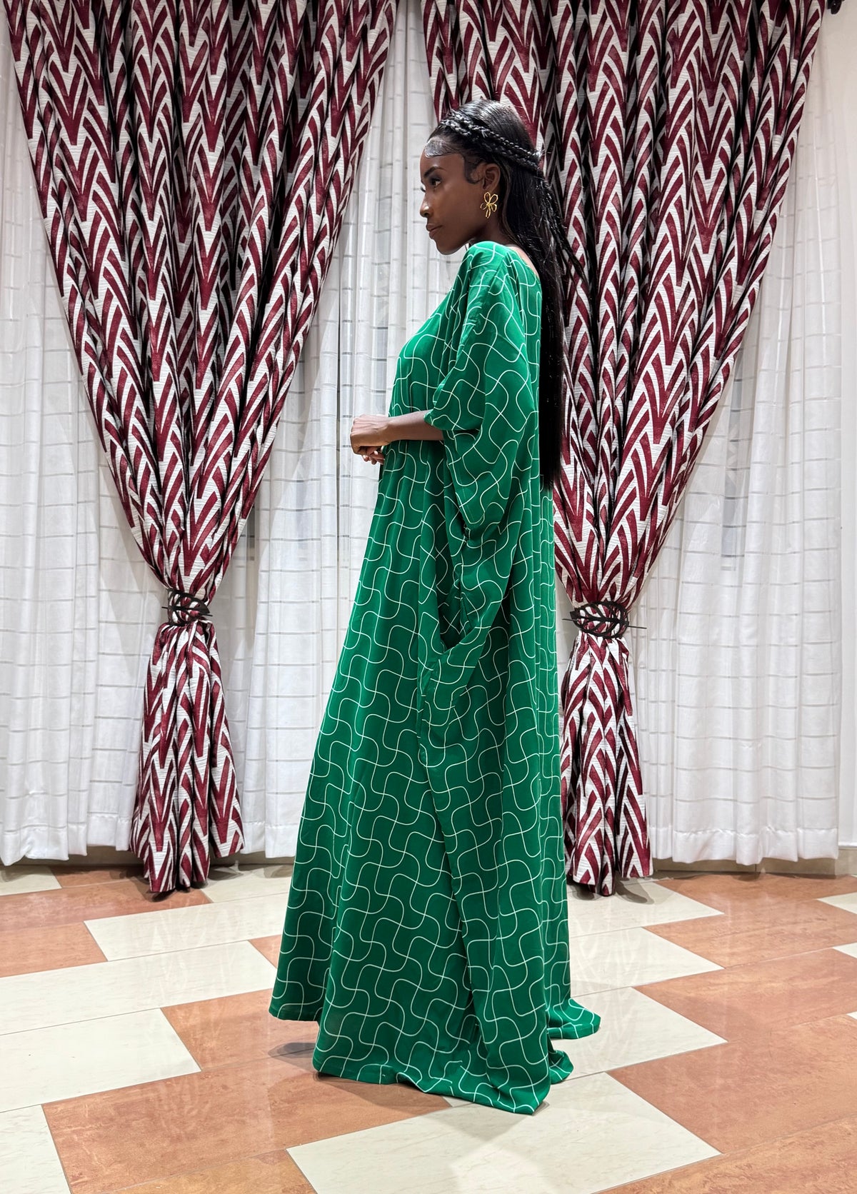 Poute Bubu Kaftan with pockets