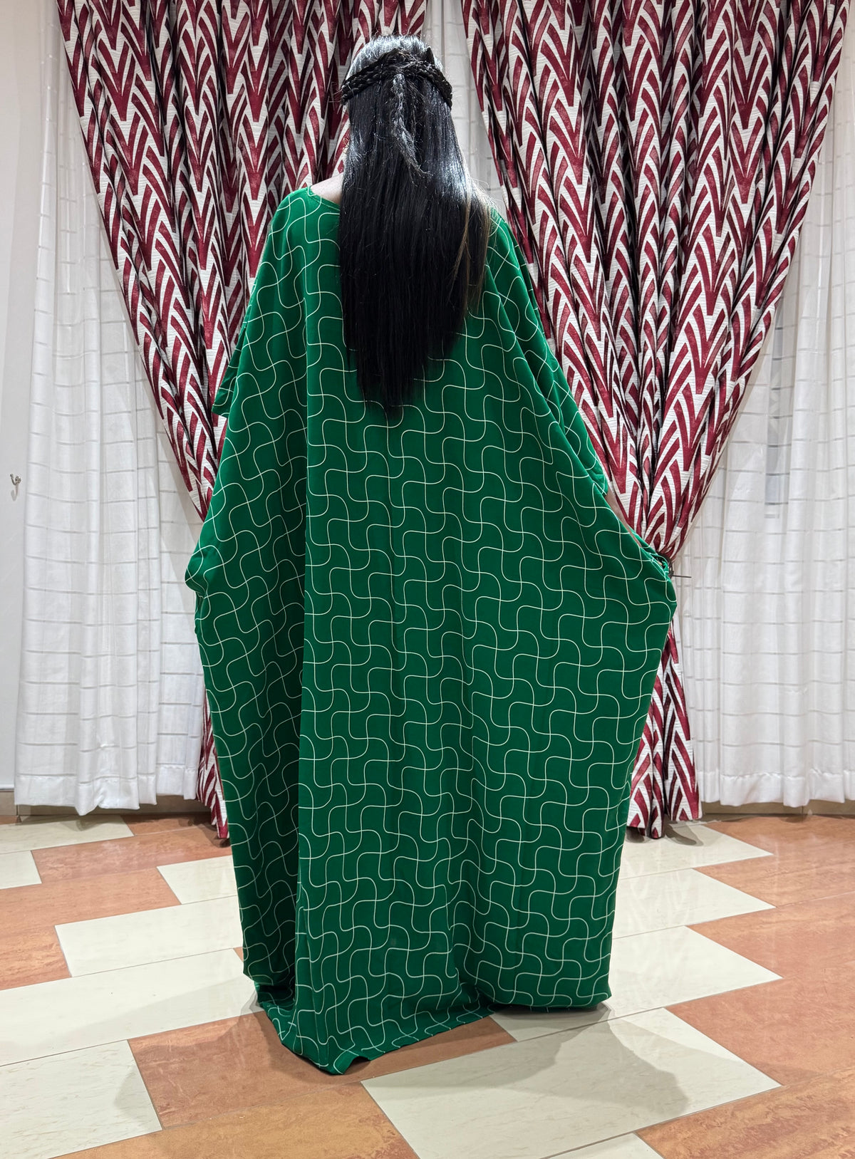 Poute Bubu Kaftan with pockets