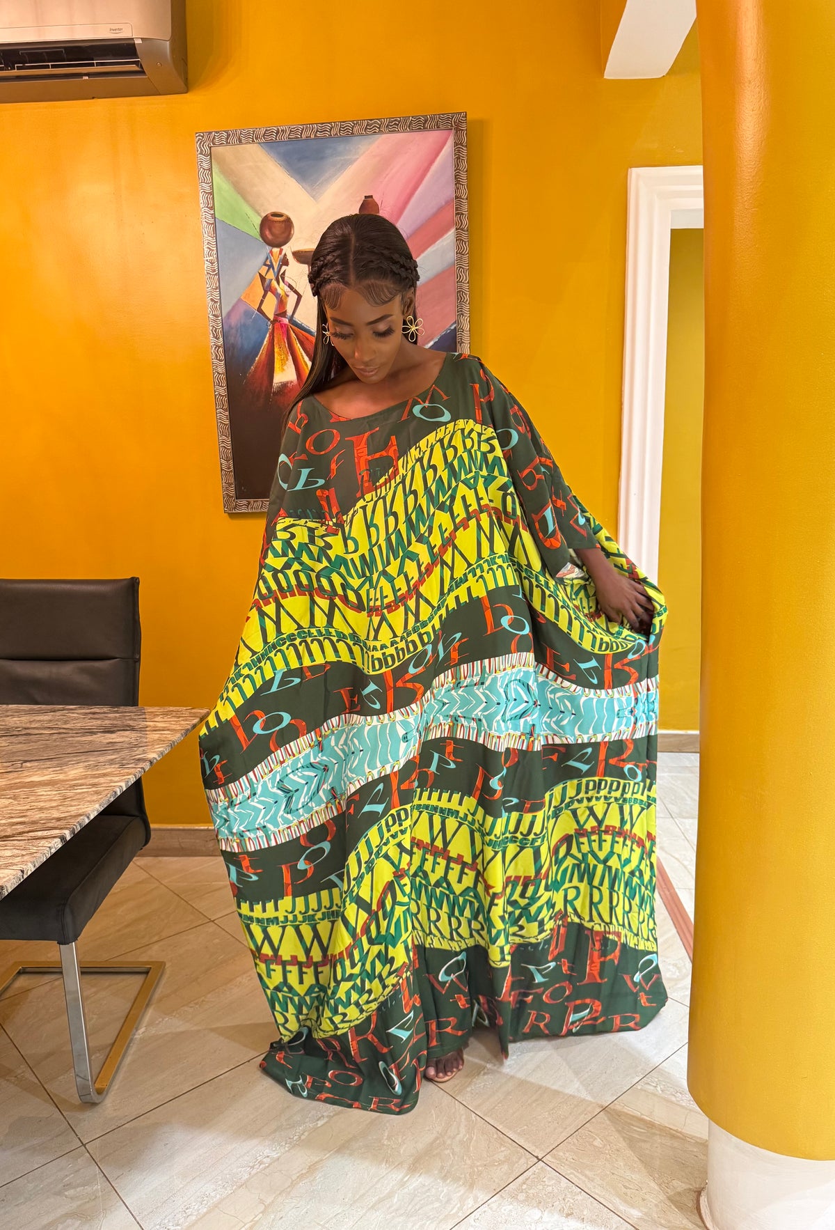 Lire Bubu Kaftan with pockets