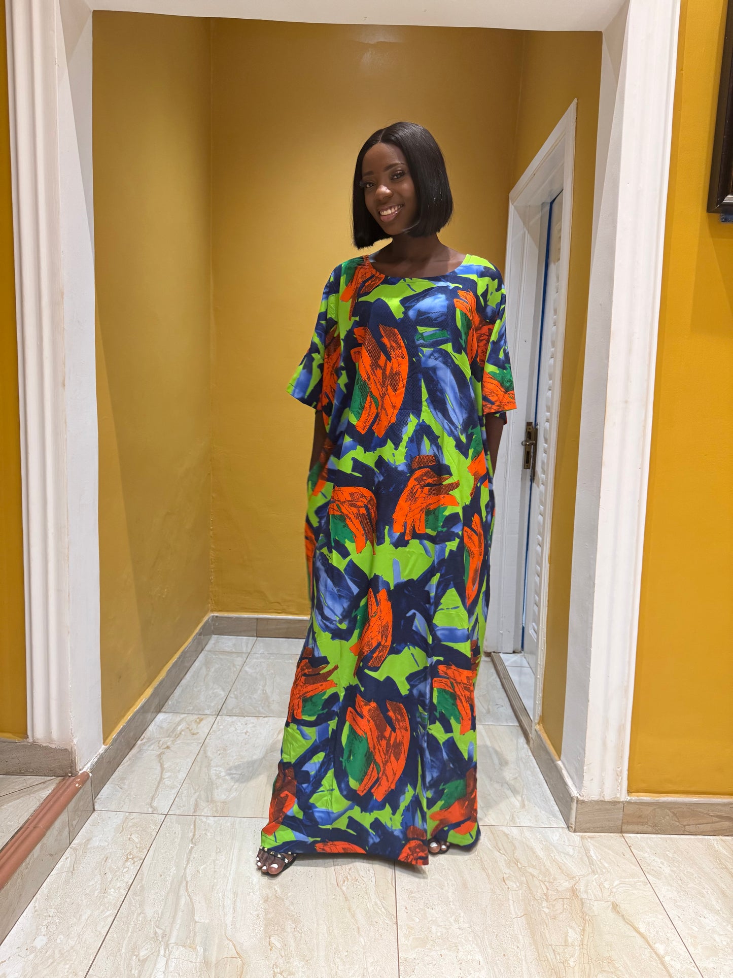 Kamari Bubu Kaftan with pockets