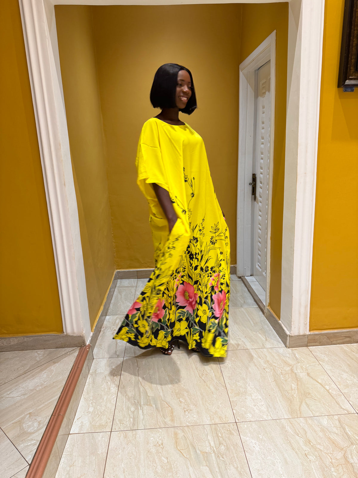 Kamali Bubu Kaftan with pockets