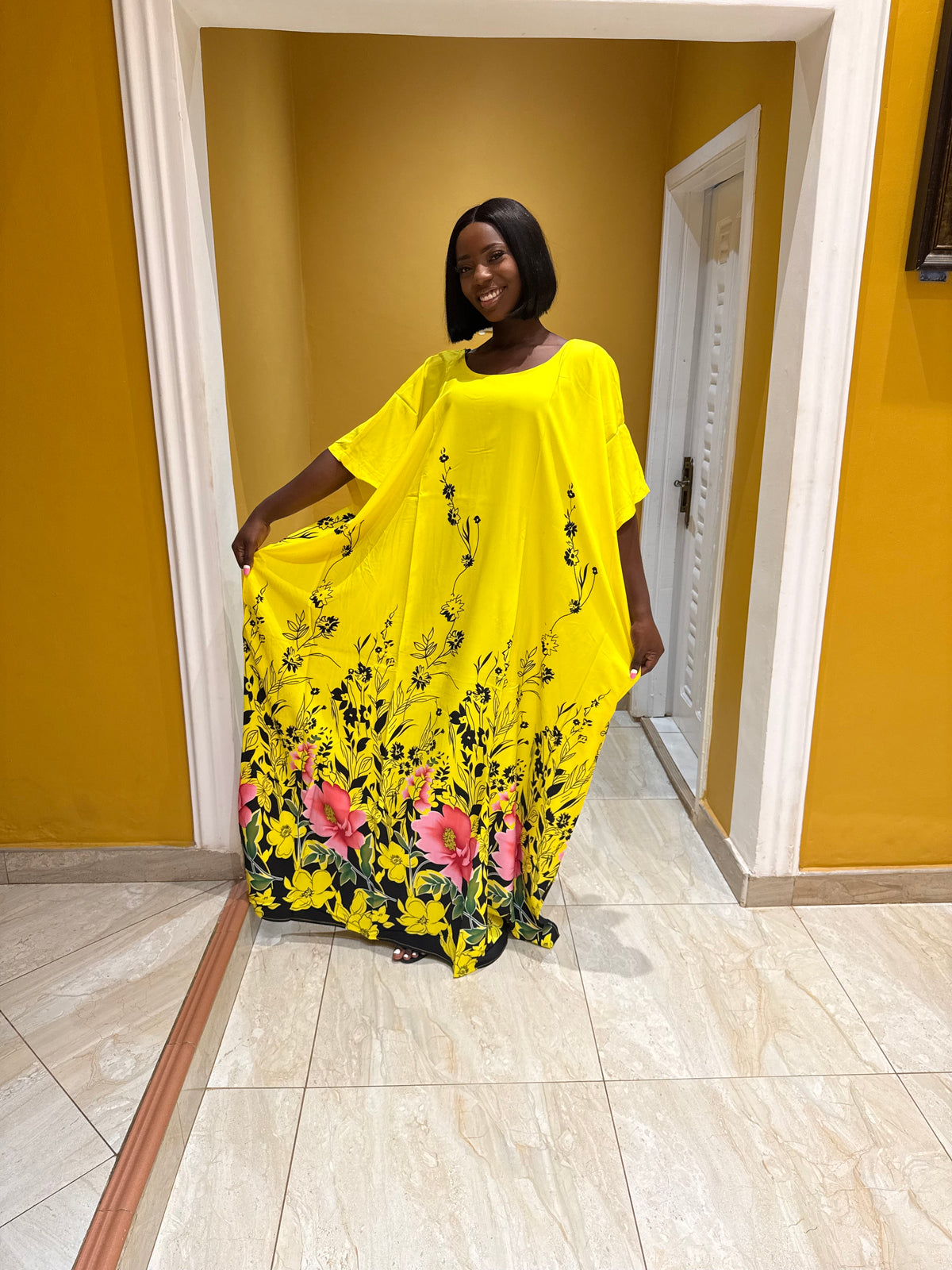 Kamali Bubu Kaftan with pockets