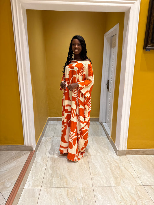 Fradee Bubu Kaftan with pockets
