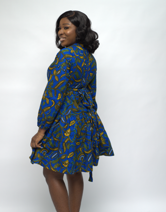 Women ready to wear african print dress