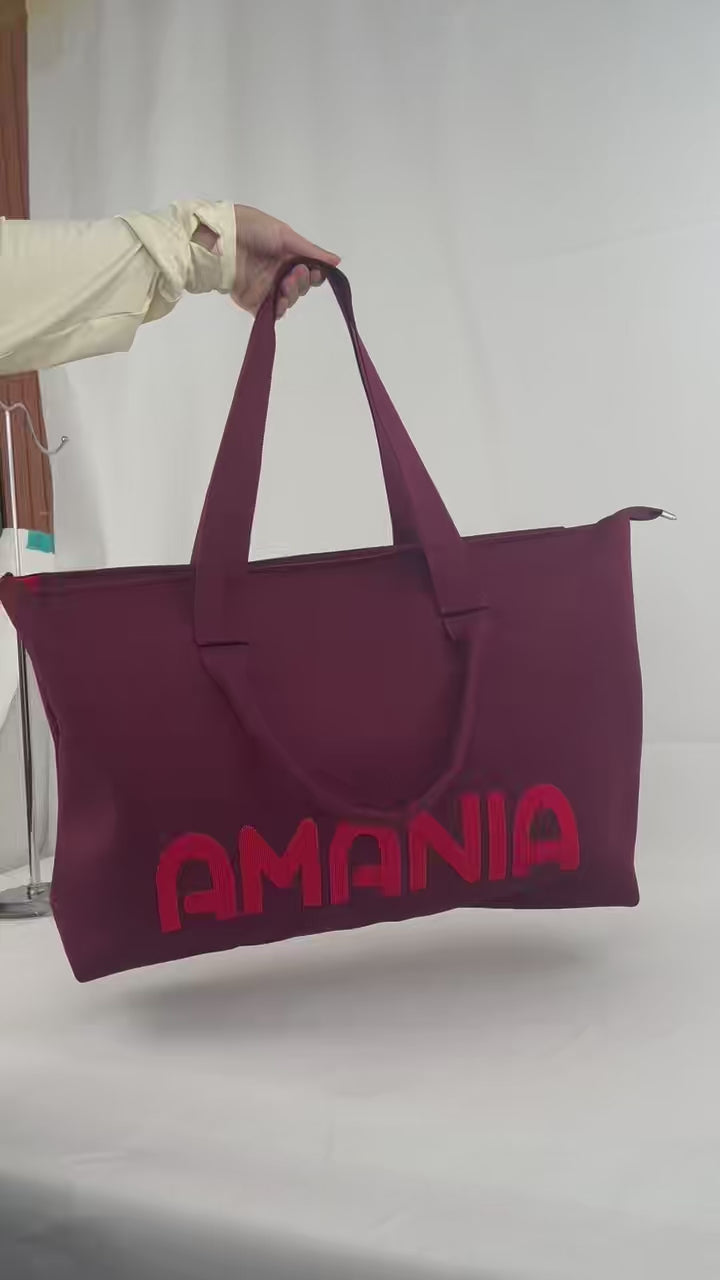 Serwaah Solid Large Tote Bag