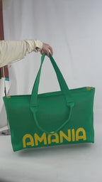Maame Solid Medium Tote Bag