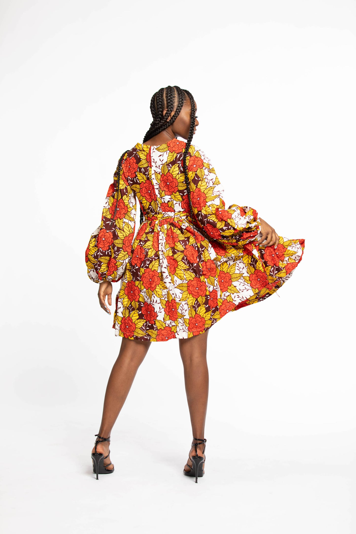 Winiey African Print dress