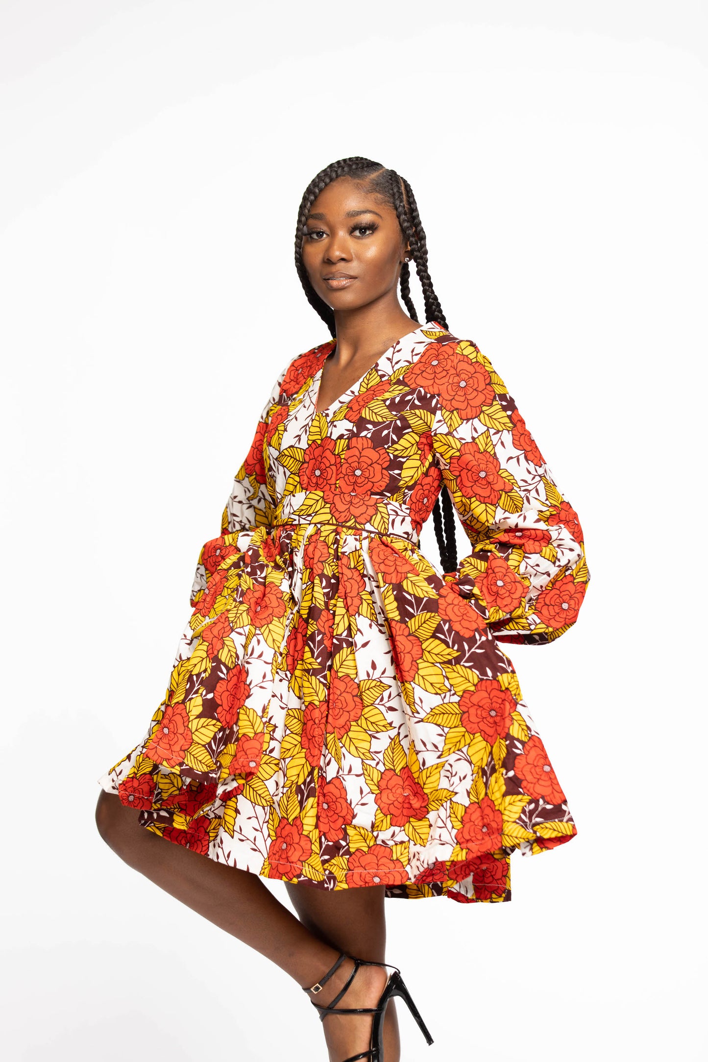Winiey African Print dress
