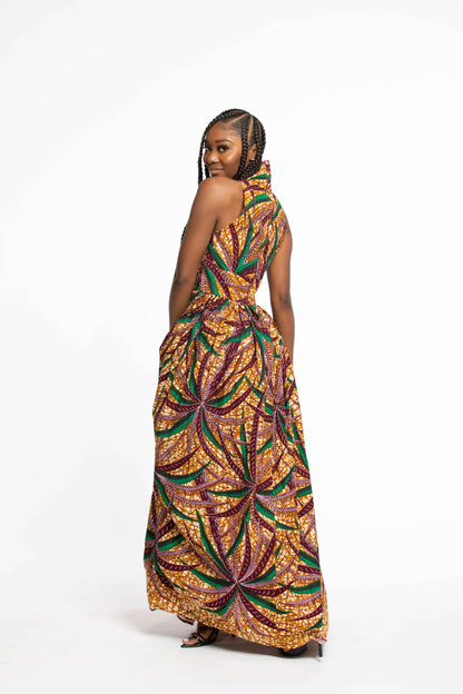 Women ready to wear african print dress