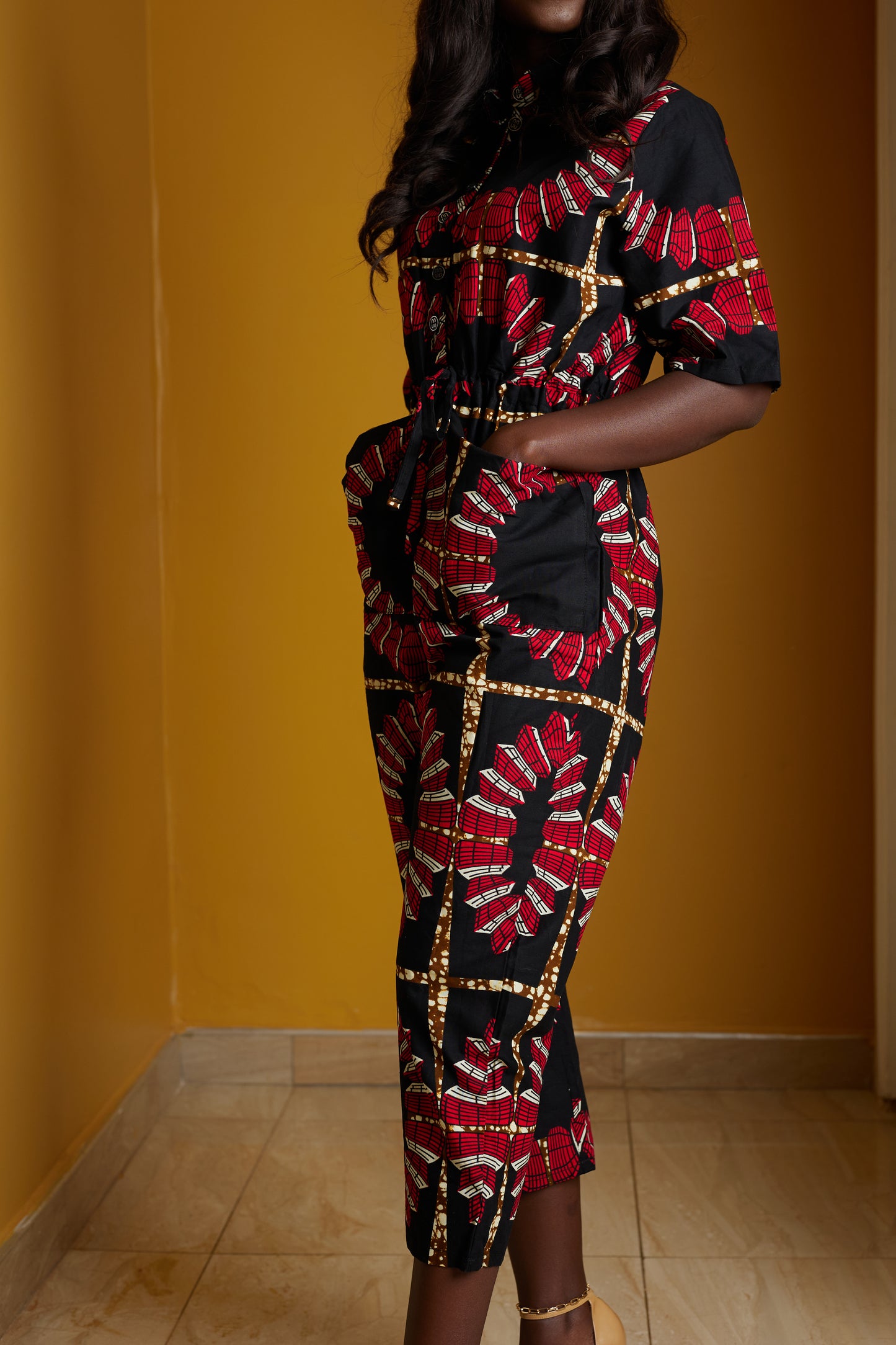 Mansa African Print Jumpsuit