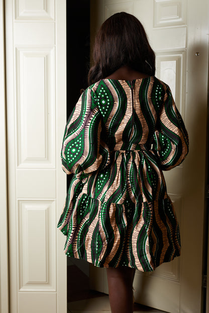 Women ready to wear african print dress