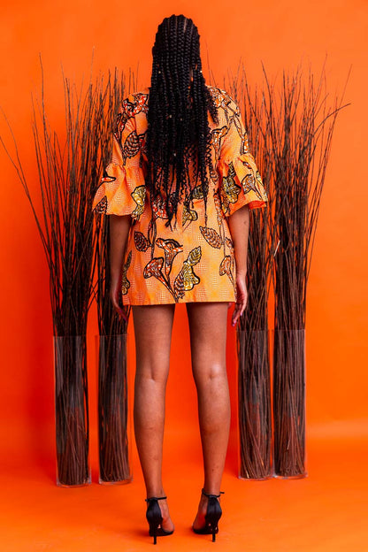 Women ready to wear african print dress