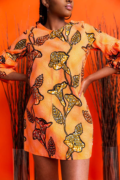 Women ready to wear african print dress