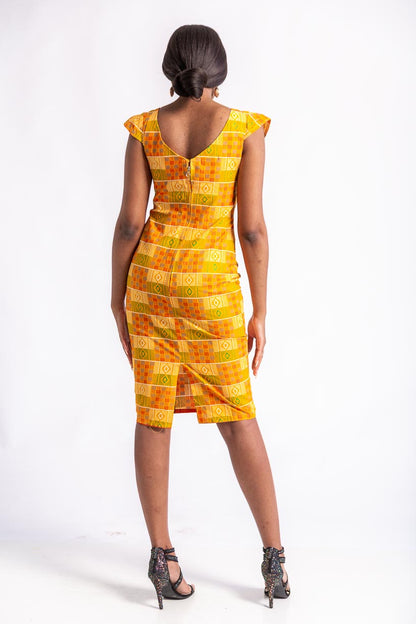 Women ready to wear african print dress