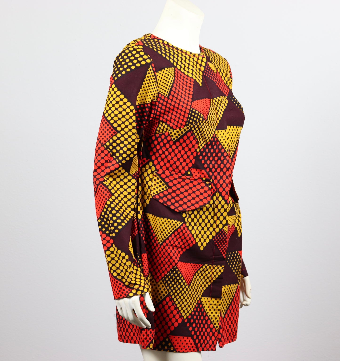 Afi African Print Blazer Dress