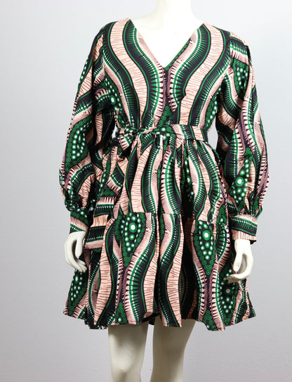 Women ready to wear african print dress