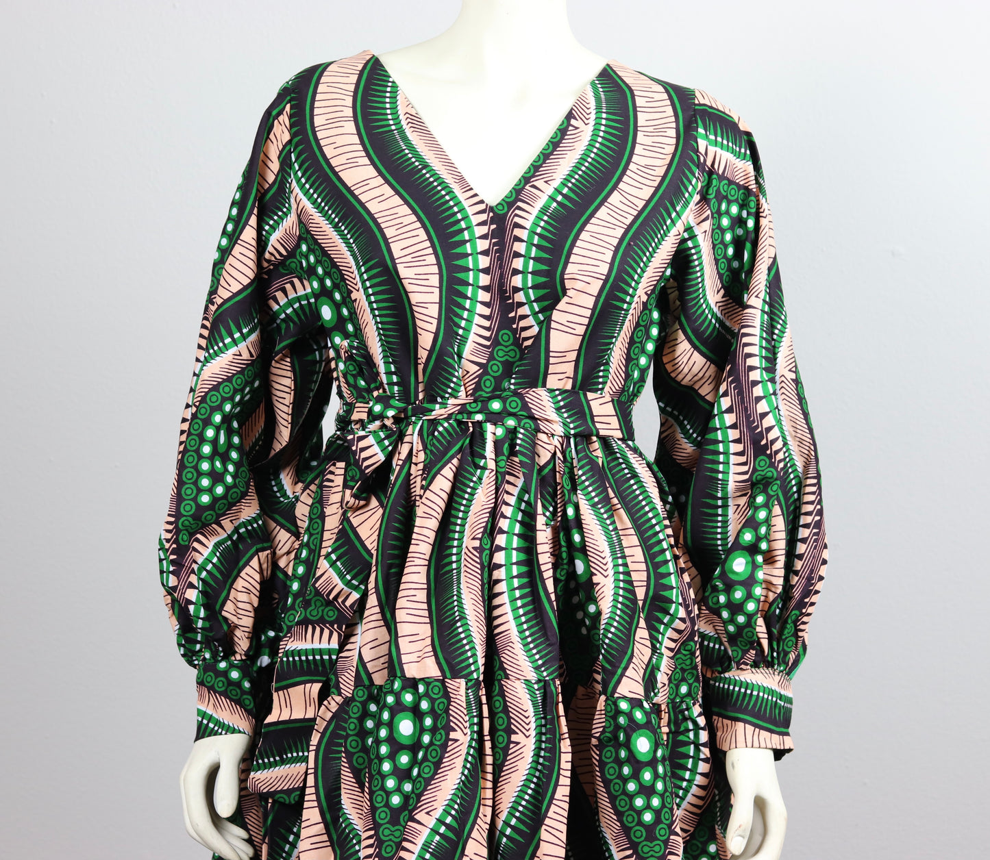Sami African Print Dress