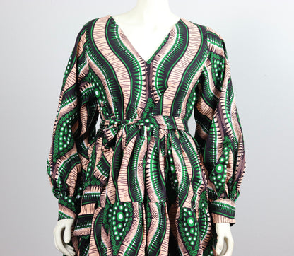 Women ready to wear african print dress