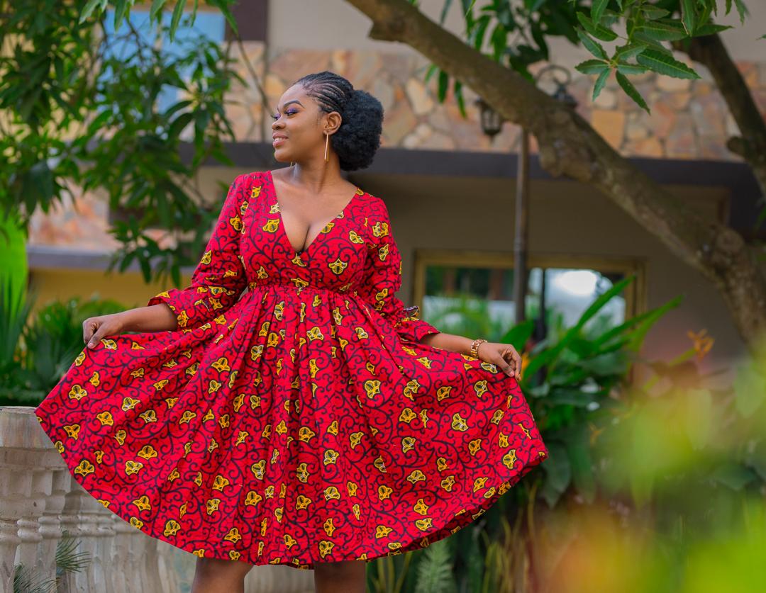 Adisa African Print Dress