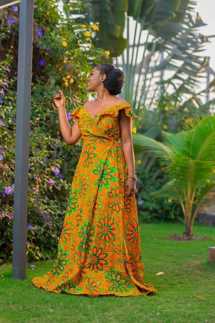 Kagiso African Print Maxi Dress