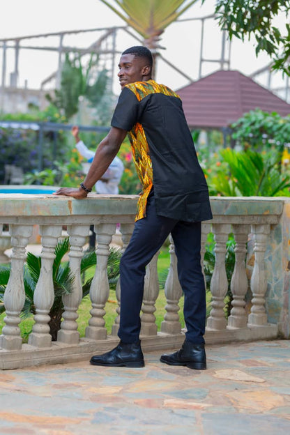 Kweku African Print Shirt