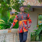 Yaw African Print Mens Shirt