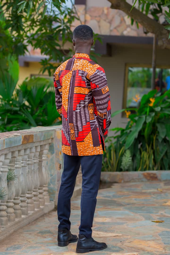 Yaw African Print Mens Shirt
