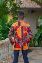 Yaw African Print Mens Shirt