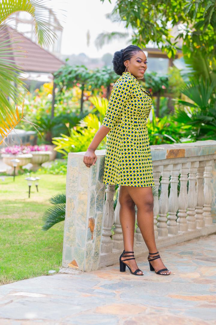 Masika African Print Dress