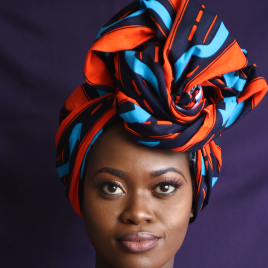 Zozo African Print Headwrap