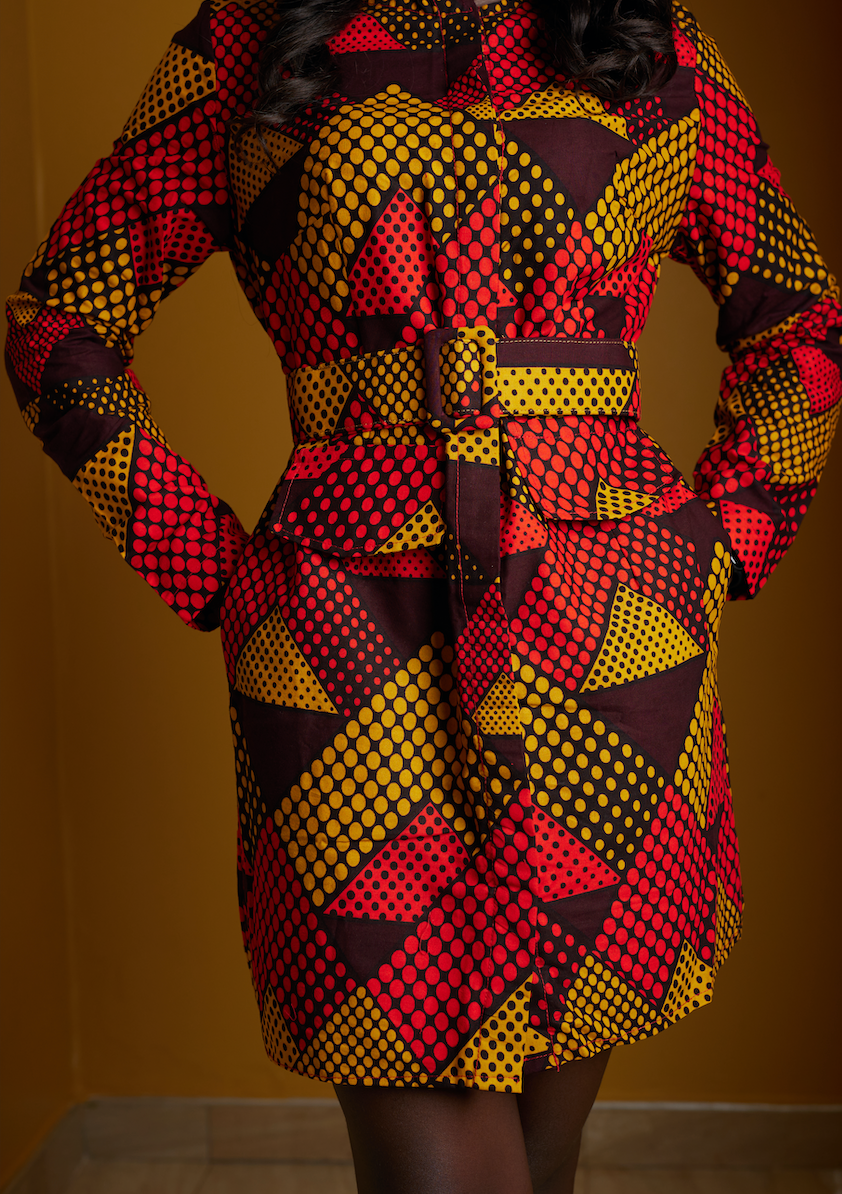 African print coat clearance dresses