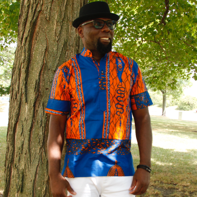 Kojjo African Print Shirt